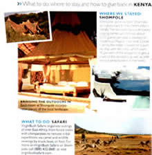 What to do, where to stay and how to give back in KENYA.